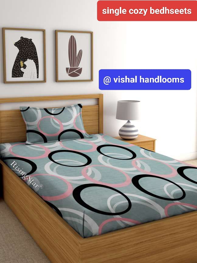 Vishal Handlooms - Trendy Chicago Prints Bed Sheets